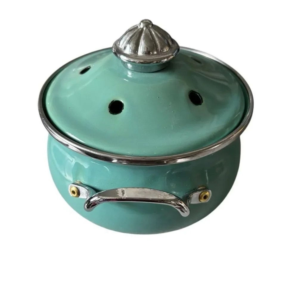 Vintage Lincolnware 5” Pot With Lid